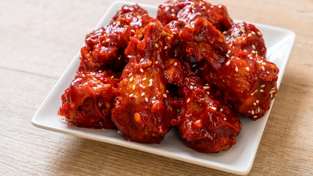 korean chicken wings resep